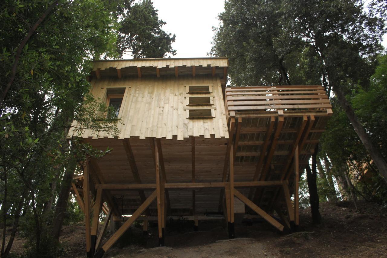 Les Cabanes Dans Les Bois Logis Hotel Villedubert Phòng bức ảnh